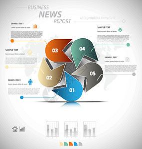 业务信息图表模板报告文档小册子数据网络界面插图商业统计教育背景图片