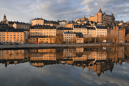 斯德哥尔摩省会景观街景旅游建筑结构城市建筑学码头全景图片
