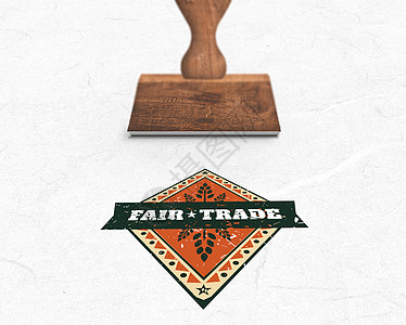 木印章的复合图象徽章绘图广告数字贸易邮票横幅计算机木头背景图片