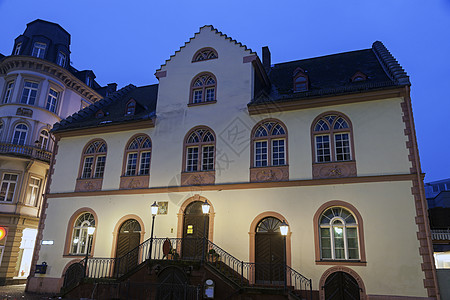威斯巴登Old Rathaus广场建筑景观日出城市建筑学教堂皇宫旅行市集图片