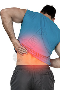 身体健康的人的伤痛活动拉伸瑜伽护理男性疾病男人灵活性身体痛苦图片