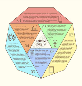 多边边形人口图表圆圈公司流程推介会商业信息项目横幅营销卡片图片