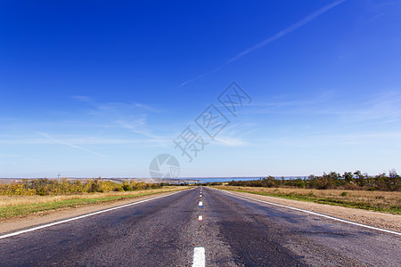 具有道路视角的景观图片