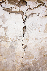 倒塌的墙壁水泥建造建筑灾难建筑学建筑物损害石膏破坏壁画图片