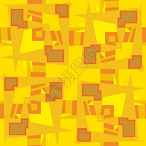 摘要 黄色矩形形状Name图片
