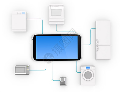 因特网 物联网数据微波服务家庭机器自动化控制电脑插图洗碗机图片