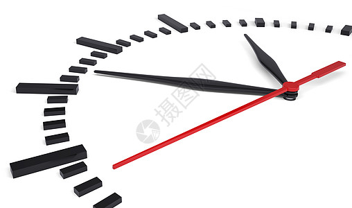 圆时钟计时器线条时计时间红色小时滴答分针手表指针图片