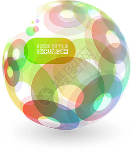 摘要插图圆形全球圆圈网格网络活力球体地球互联网光谱图片