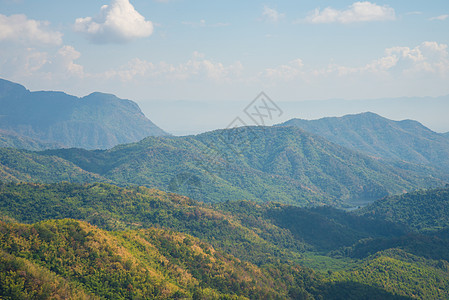 绿色绿山季节岩石天空森林教会顶峰蓝色场地山脉生态图片