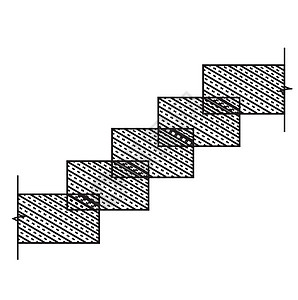 矩形石柱楼梯图片
