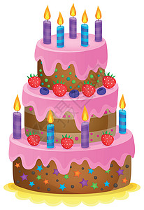 生日蛋糕主题图1图片