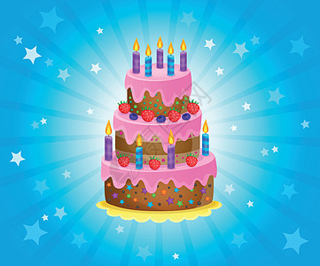 生日蛋糕主题图3图片
