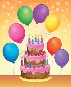 生日蛋糕主题图6图片