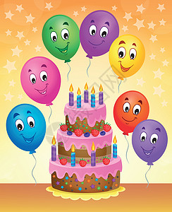 生日蛋糕主题图8图片