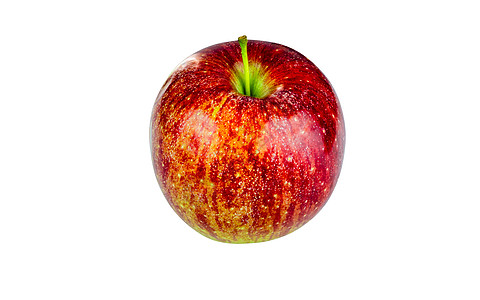 白色背景的红藤苹果美食茶点收成市场维生素食物季节果汁小吃水滴图片