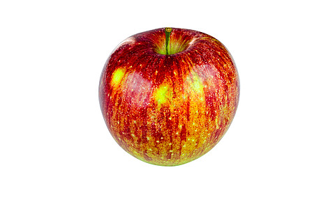 白色背景的红藤苹果生产茶点收成水滴饮食美食食物季节市场维生素图片
