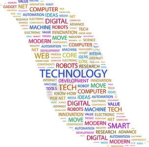 技术电脑词云网络海报打印标签关键词营销广告研究图片