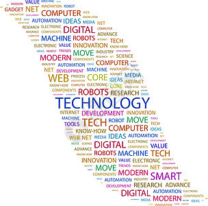 技术电脑词云网络海报打印标签关键词营销广告研究图片