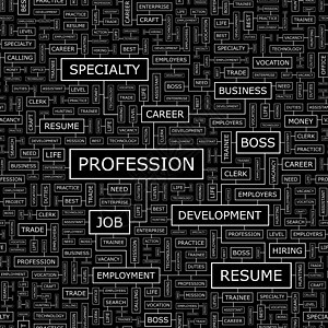 专业等级招聘失业制度雇用就业标签员工工作原理图背景图片