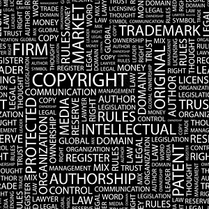 专利诉讼星光标签包装专利打印法律无缝地财产风格商标正方形插画