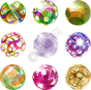 摘要插图球体互联网网络魔法活力光谱全球圆形技术创造力图片