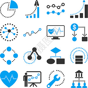 点向矢量信息地理商务图标展示功能曲线心电图数学扳手发射制度银行饼形图片