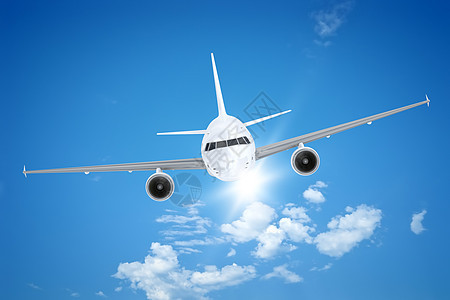 飞机涡轮运输旅行乘客喷射蓝色速度航空方法民间图片