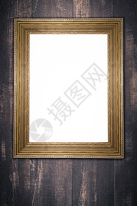 复古框旧图片框镜子乡村框架墙纸金属金子边界摄影绘画木头背景
