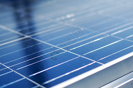 光伏面板植物蓝色环境工业力量生产科学活力技术光电池背景图片