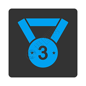 颁奖按钮覆盖彩色集成的第三个奖章图标青铜证书保修标签领导者邮票荣誉质量竞赛文凭图片