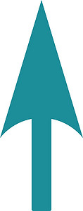 箭头 Axis Y 平面柔软蓝色图标生长坐标导航箭头轴光标指针字形穿透力图片