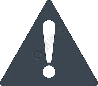 警告平平滑蓝色图标冒险风险危险问题字形暗示帮助警报信号报警图片