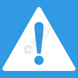 警告平面白颜色图标报警风险服务台背景失败预防字形安全暗示帮助图片