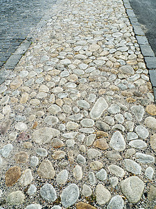 人行道石头鹅卵石街道城堡背景图片
