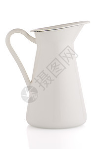 白陶瓷投手盘子制品杯子玻璃贮存拿铁餐具陶器水壶商品图片