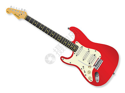 左手吉他战略插图音乐挡泥板仪器绘画乐器图片