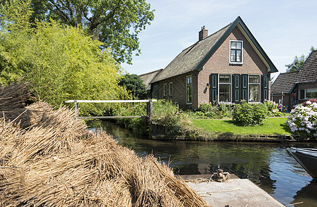 荷兰Giethoorn村图片