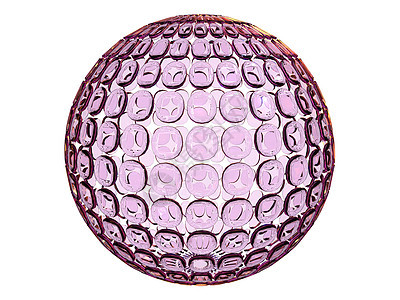 抽象玻璃球体结构 3d娱乐数字化细胞魔法反射电脑插图舞蹈水晶白色背景图片