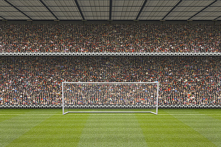 与人群 目标站站在一起的足球体育场体育馆沥青水平数码足球迷影像图片
