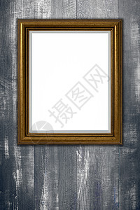 旧图片框绘画照片插图边界镜子墙纸艺术摄影房间金子图片