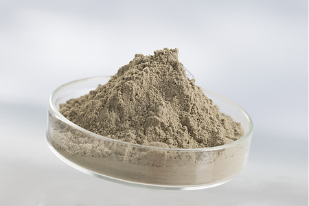 用于温泉处理的化妆粘土赤泥药品卫生宏观黏土叶子绿色治疗身体矿物图片