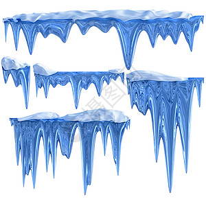 蓝色阴影下吊挂的解冻冰柱季节剪裁水晶冰箱冷冻冷却器老化冻结天气玻璃图片