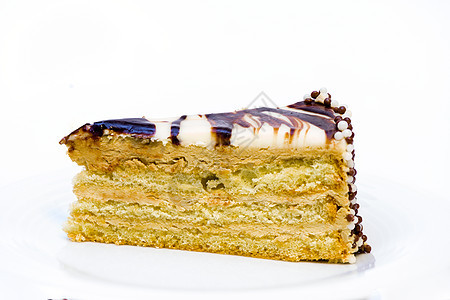 咖啡厅晚蛋糕香草黄色咖啡店巧克力可可棕色白色奶油食物拿铁背景图片