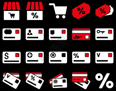 购物和银行卡图标储蓄标签金融支付授权命令字形徽章税收店铺图片