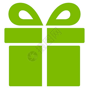 来自竞争和成功双彩图标集的当前图标礼物生日礼物包装生日晋升丝带字形展示产品盒子背景图片