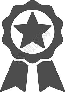 来自竞争和成功双彩图标集的奖项图标邮票质量印章星星评分速度标签金子保修书签图片