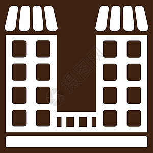 来自的公司图标城市酒店住宅房地产银行景观商业团体公寓背景图片