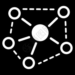 分子链接图标图表社交圆圈字形分发化学五角星社会合作组织图片