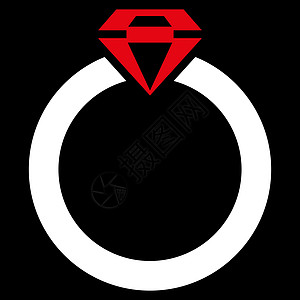 商业集成钻石环图火花展示石头金子矿物版税婚姻水晶首饰透明度图片