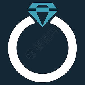 商业集成钻石环图奢华白色石头婚姻透明度宝石财富蓝宝石火花水晶图片